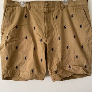 Polo Ralph Lauren Pony Flat Front Shorts Size 40
